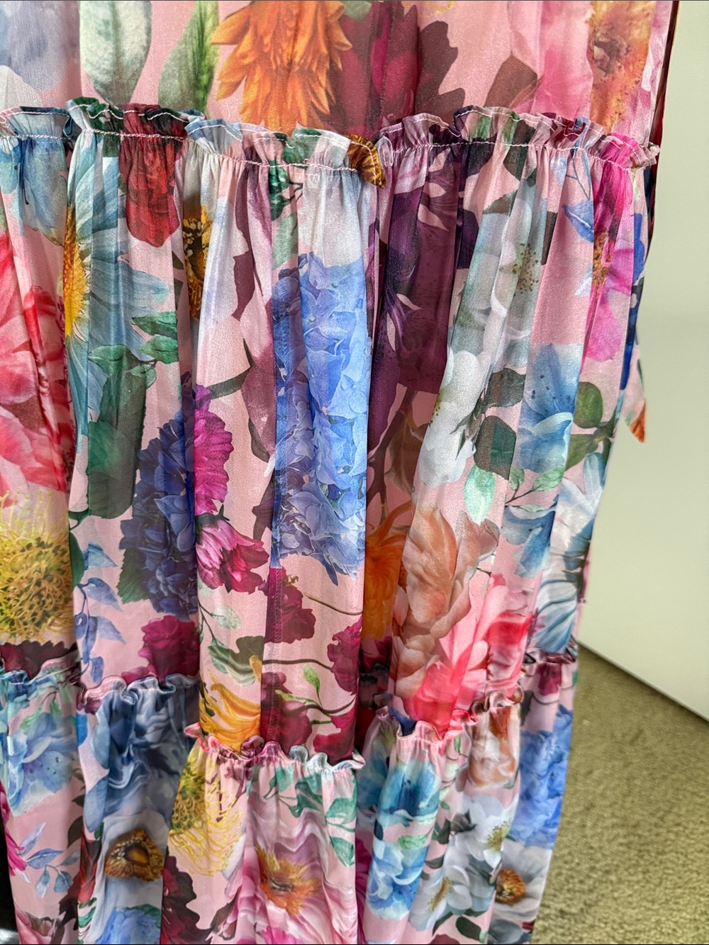 Rosie French Alahna Floral Maxi Dress - Picture 5 of 8